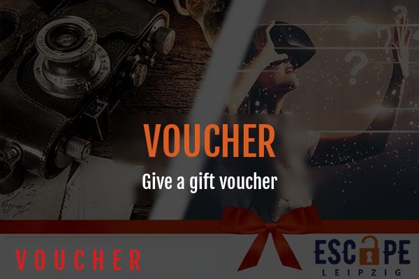 Voucher for escape room and virtual reality Leipzig