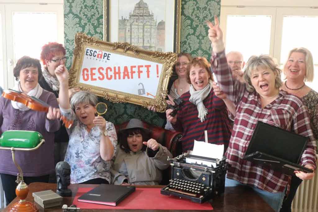 Fun at any age as a team at Escape Leipzig!