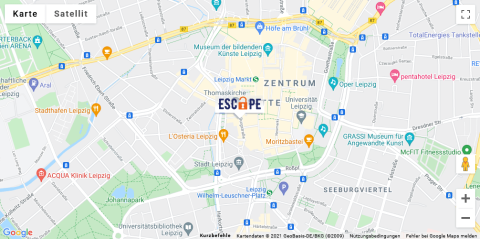 Karte & Anfahrt - Escape Leipzig